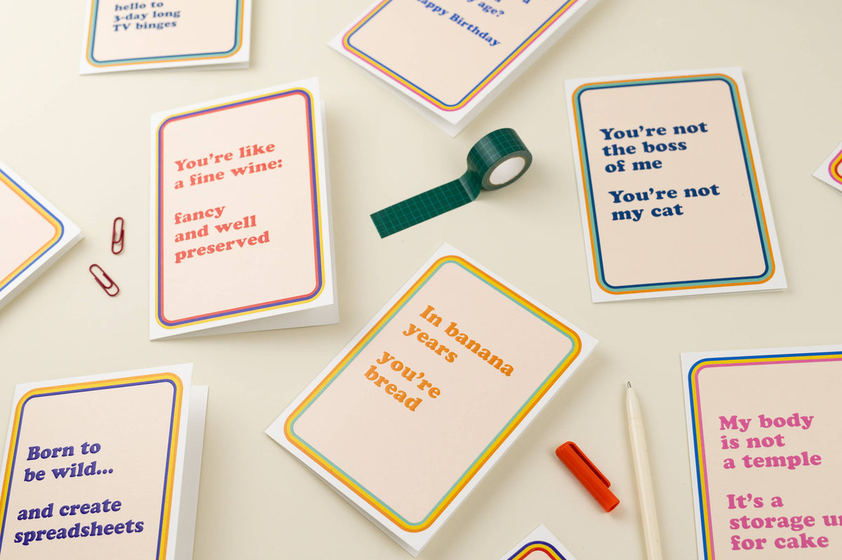 In Banana Years Birthday Card