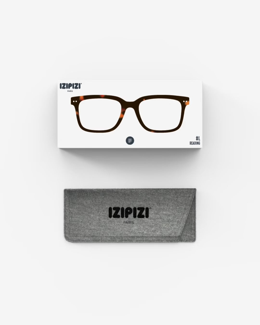 #L TORTOISE READING GLASSES +1.5