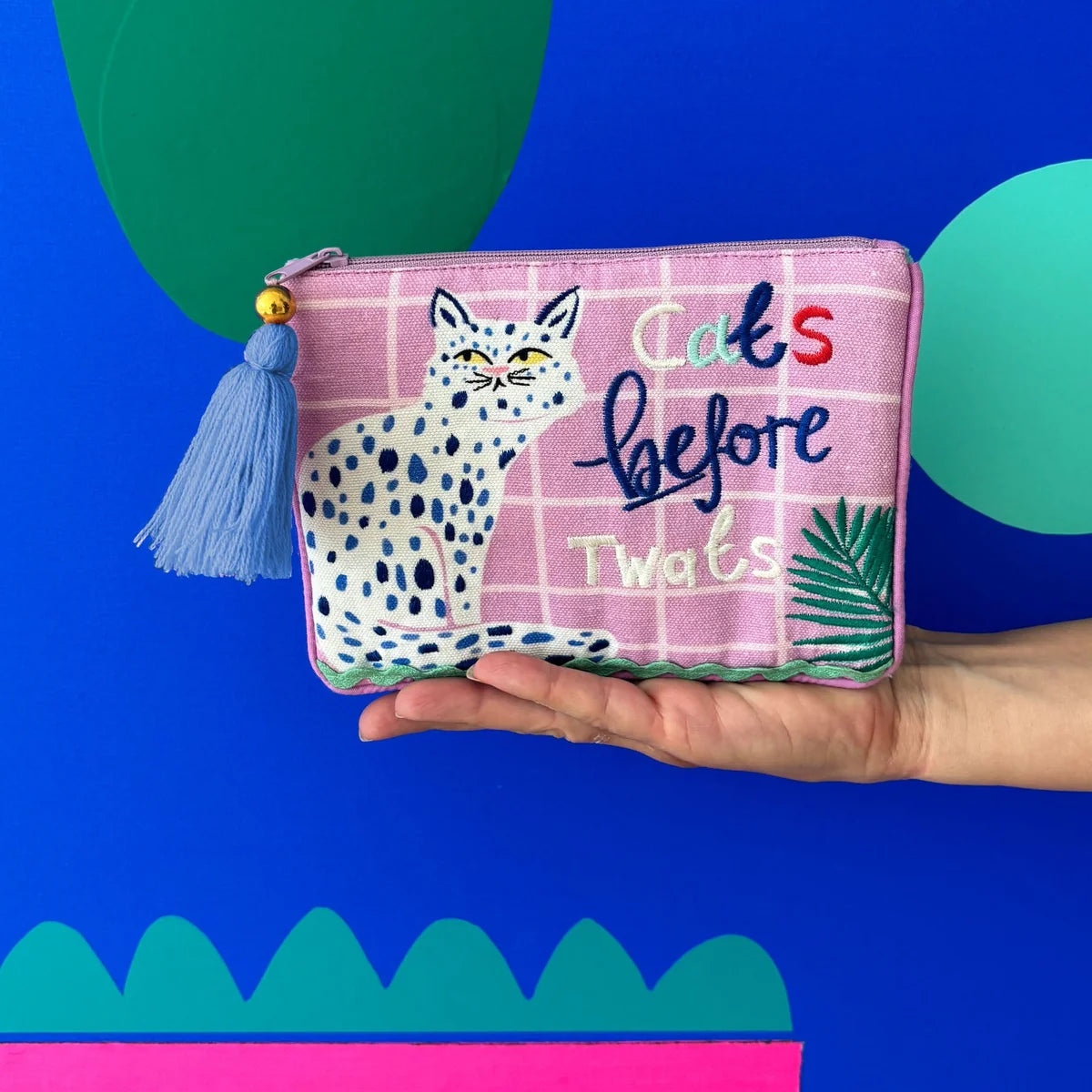 Catnip ‘Cats Before Twats’ Purse