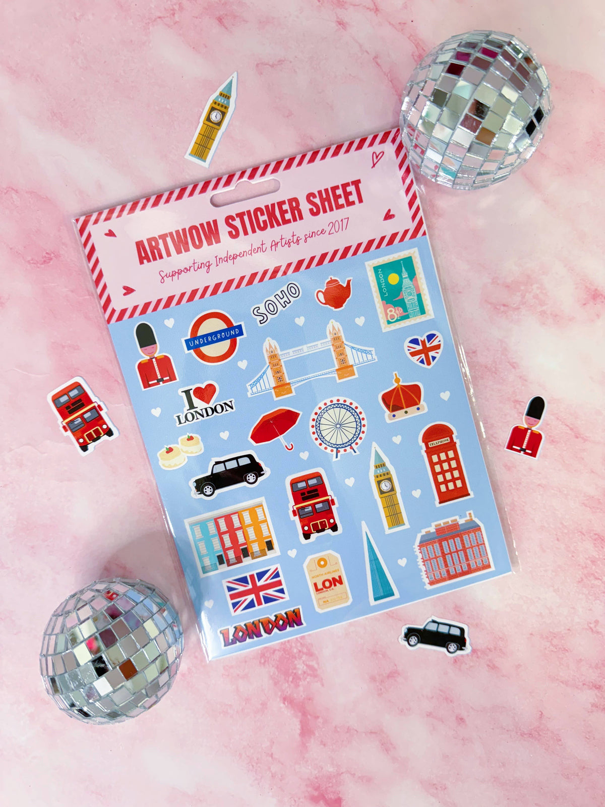 Sticker Sheets &#39;London Town&#39;
