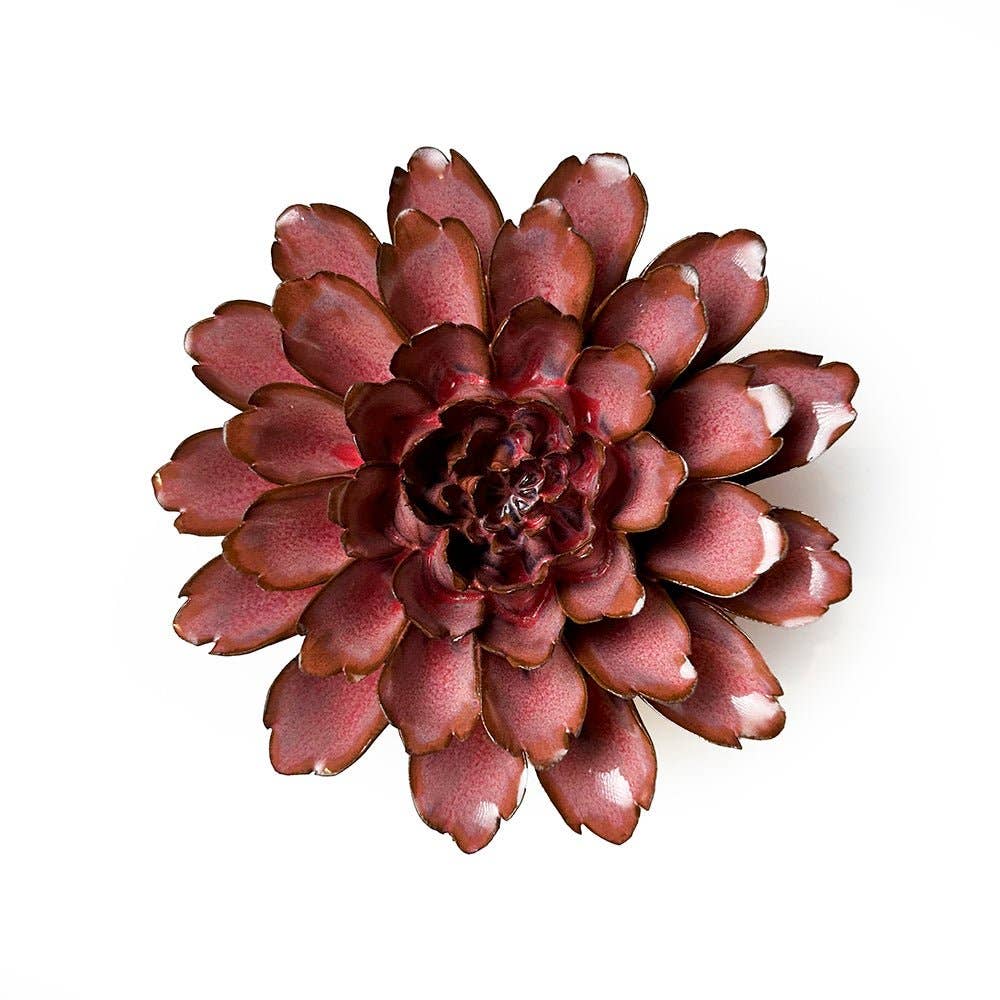 Japan Ceramic Flower Pink Dahlia