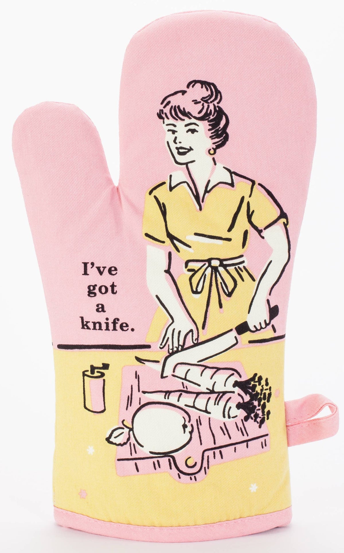 Blue Q I&#39;ve Got A Knife Oven Mitt