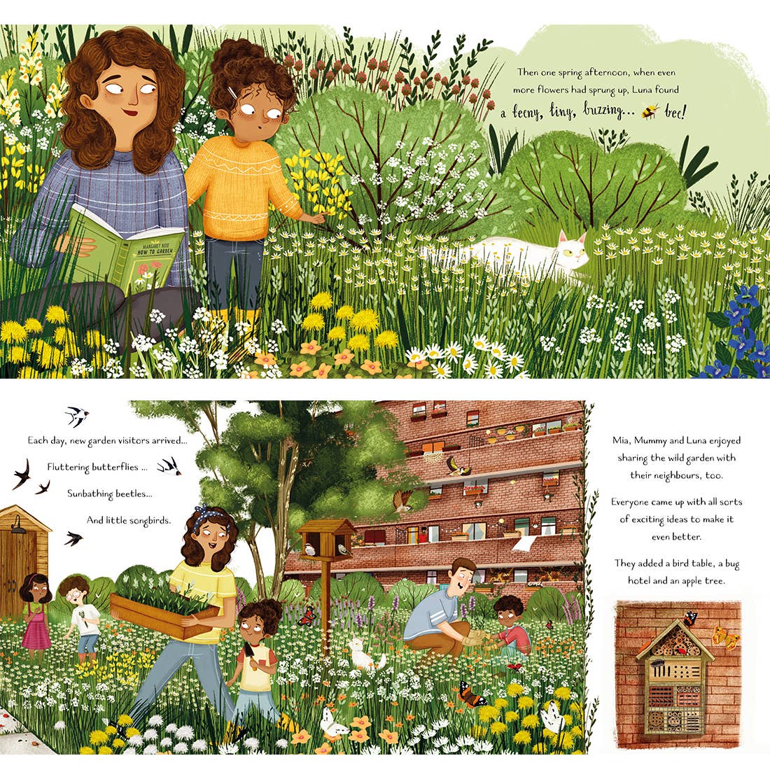 Mia Makes a Meadow - Children’s Book - Growable Wildflowers