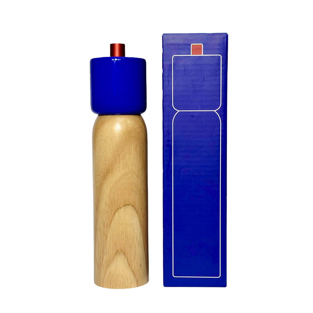 Salt &amp; Pepper Grinder - Navy &amp; Red