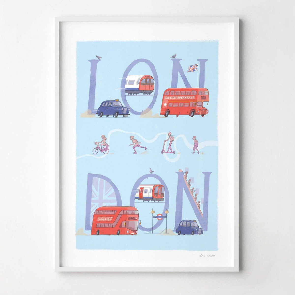 London Transport Poster London Print: A3