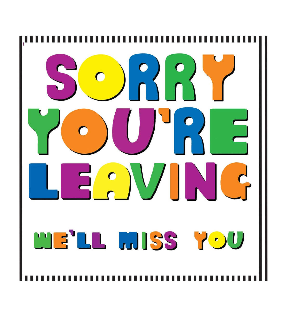 Big Leaving-Type Large Card