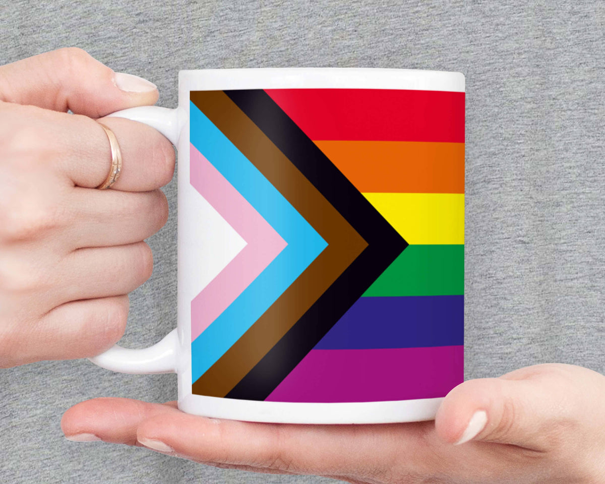 Progress pride flag Mug