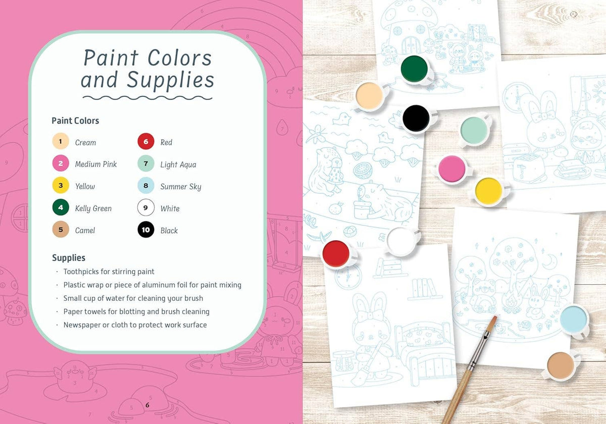 Cozycore Paint by Number Kit