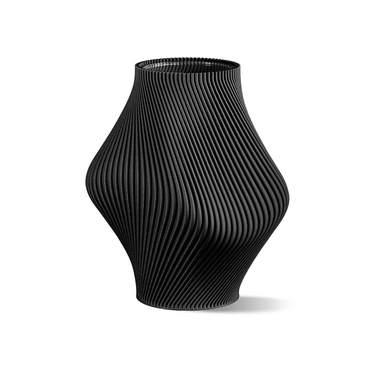 Bloz—16 Vase: Charcoal