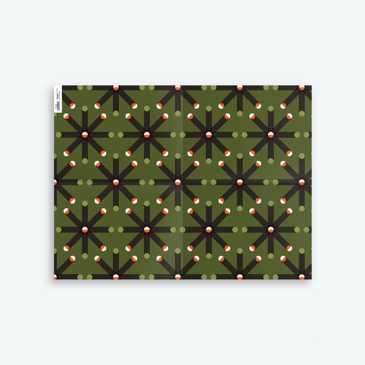 Seventies 9 Star | Christmas Gift Wrapping Paper
