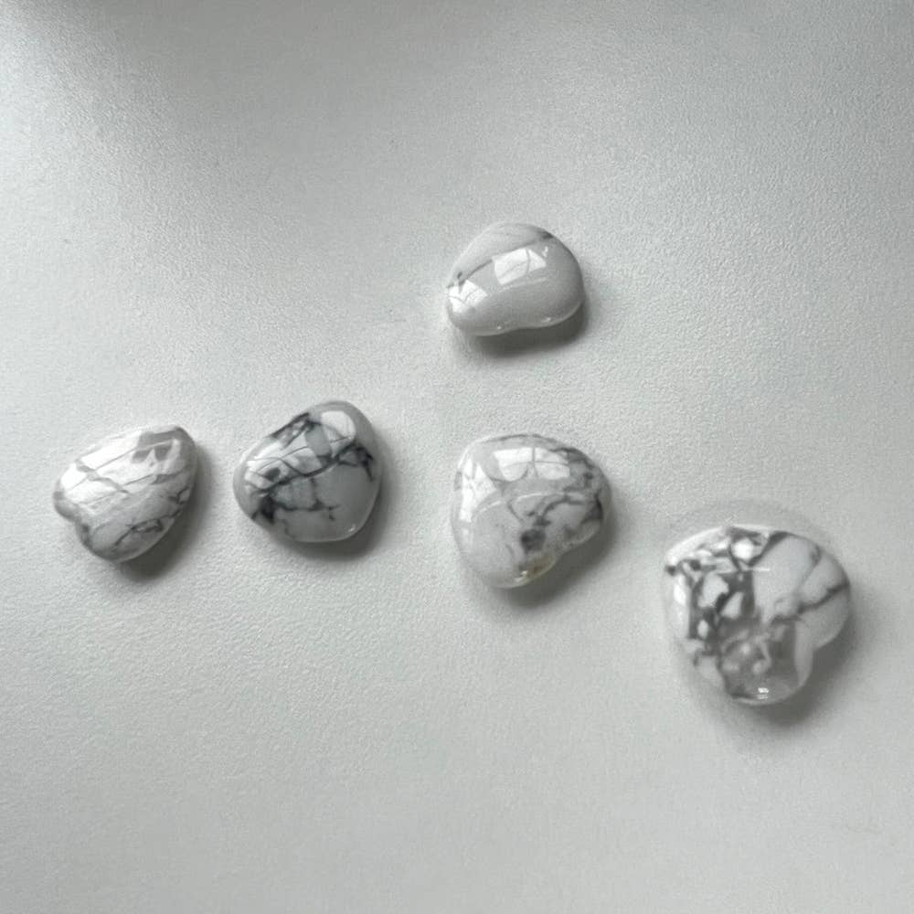 Mini Crystal Heart, 2cm: Lepidolite