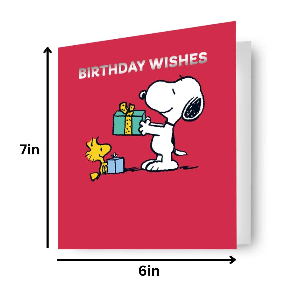 Peanuts Birthday Card