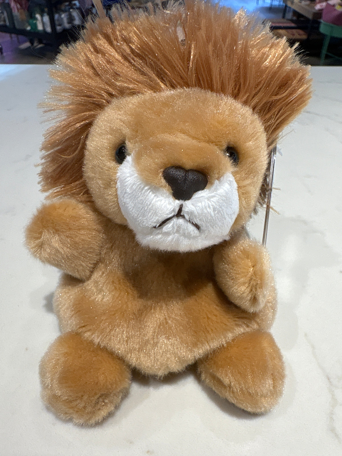 Palm Pal Leno Lion 5 Inch Plush Toy