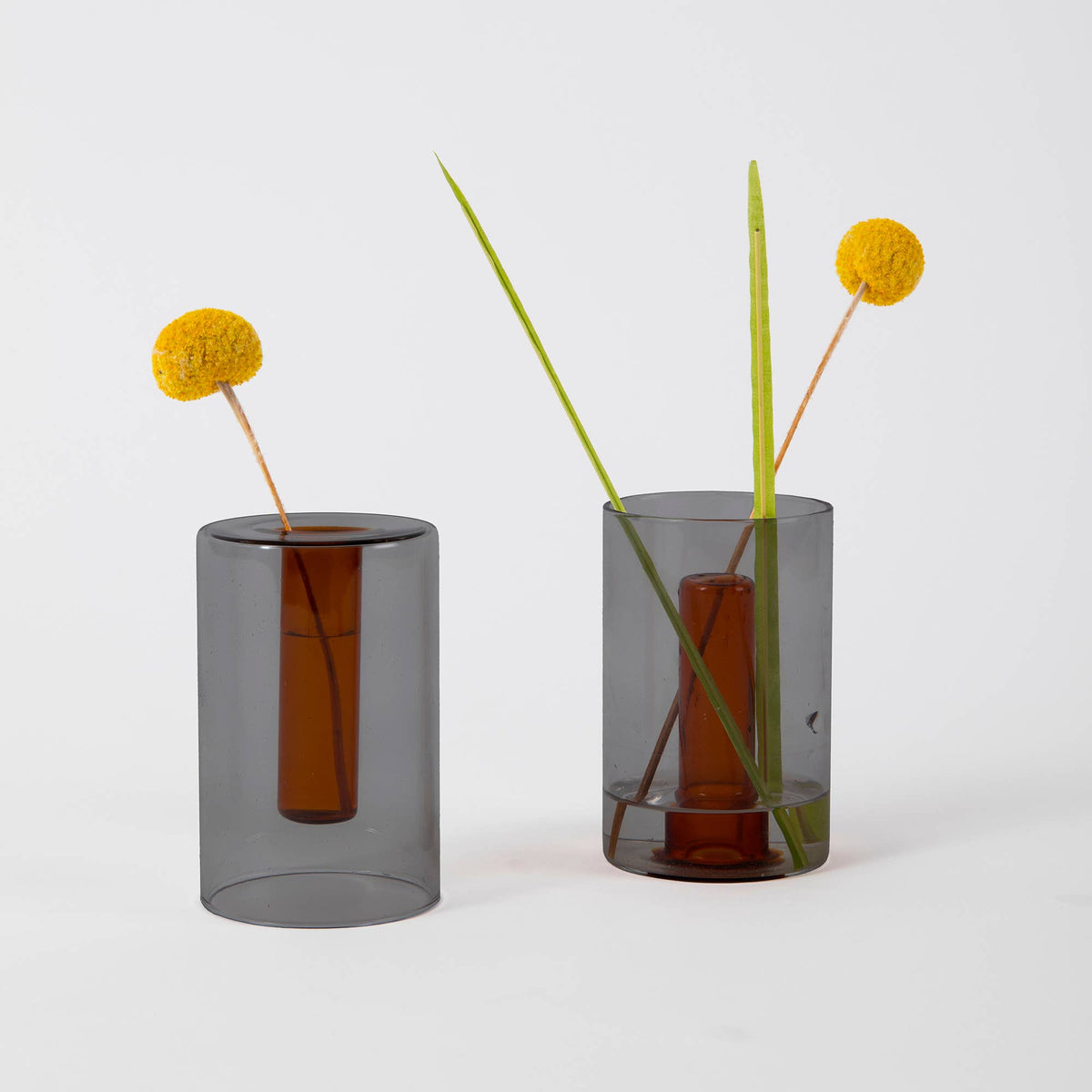 Reversible Glass Vase - Small