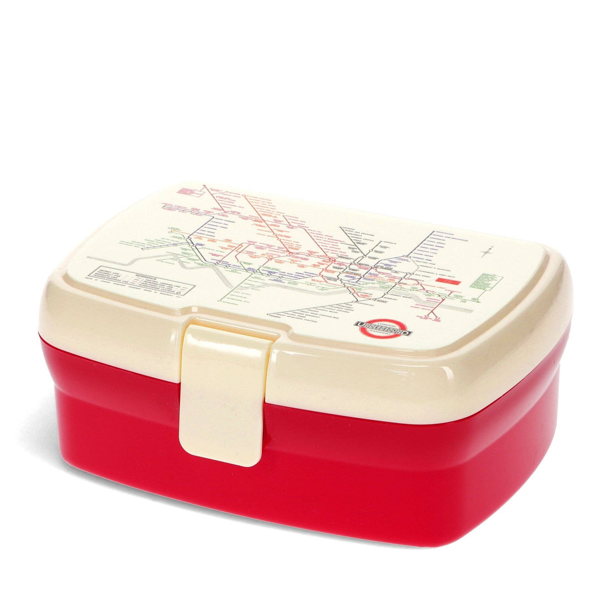 Lunch Box With Tray - TFL Heritage Tube Map
