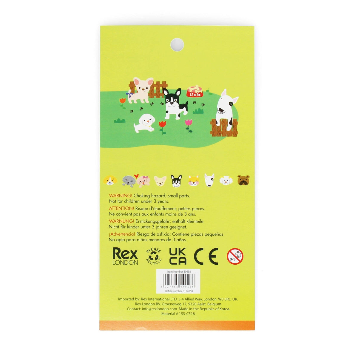 3D Puffy Stickers - Dogs
