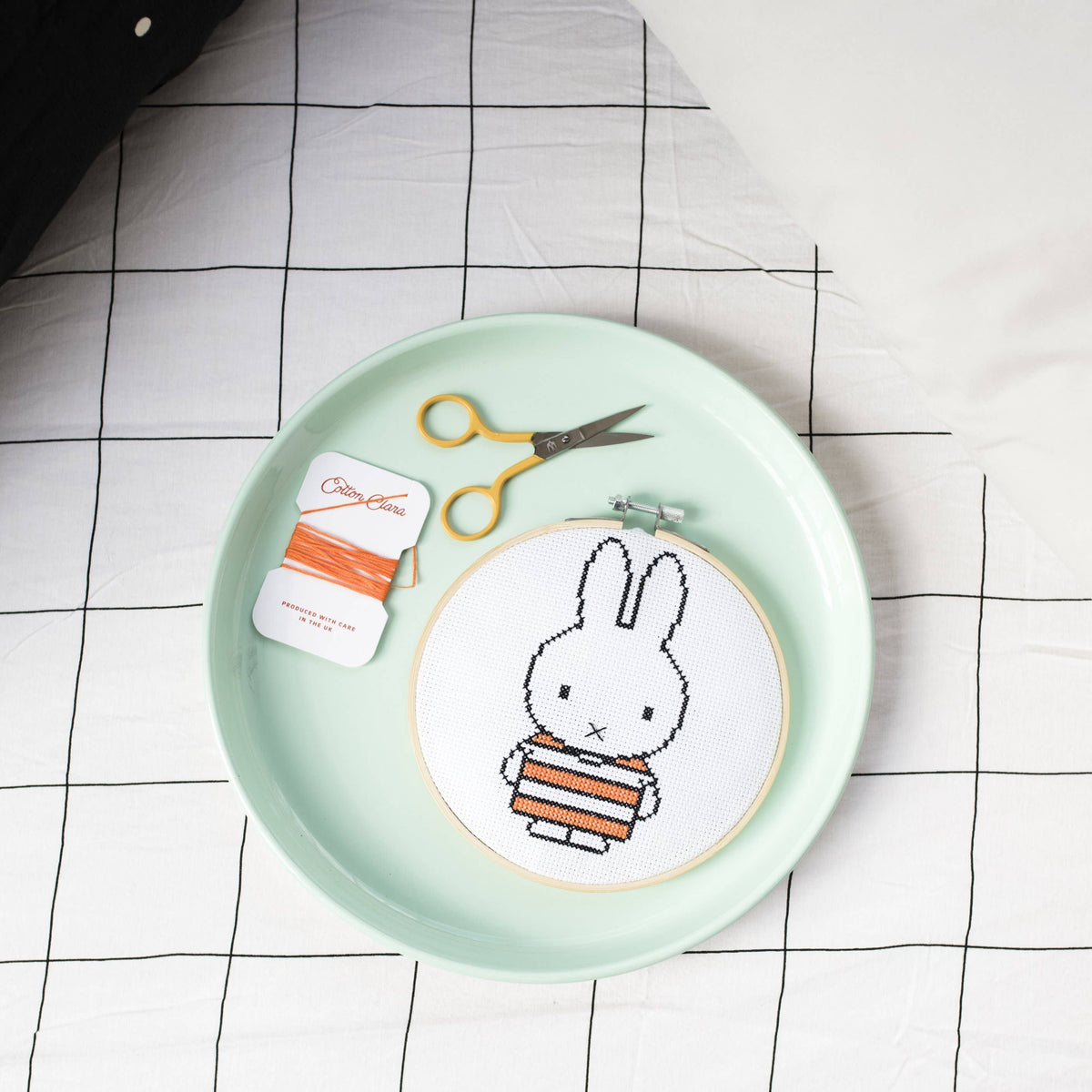 Miffy Dungaree Cross Stitch Kit: Dunagree