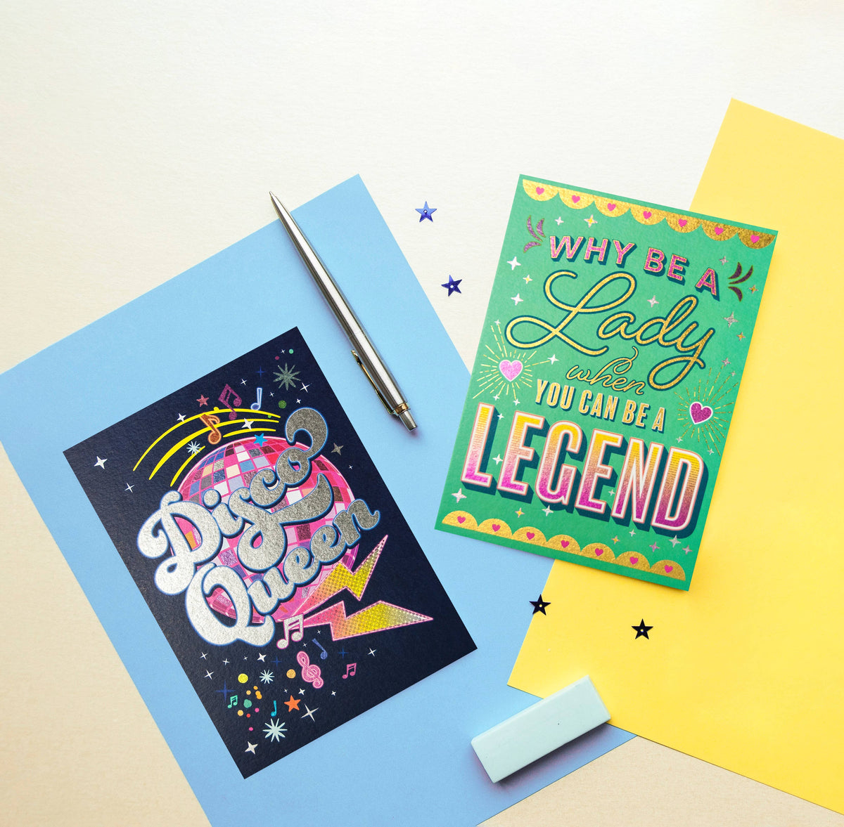 Lady Legend Friendship Card