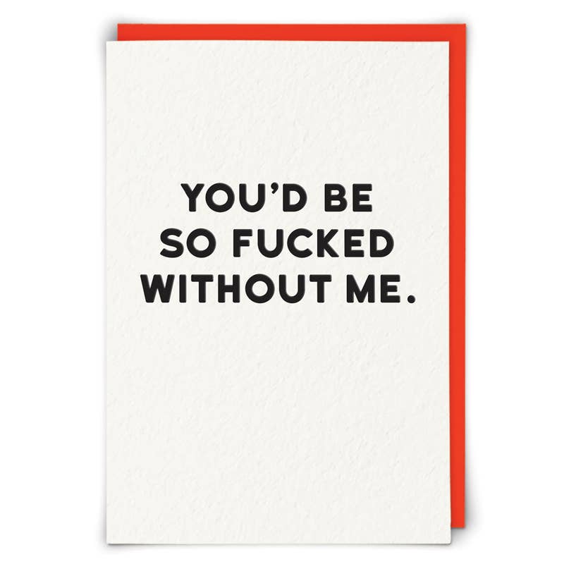You&#39;d Be Greeting Card