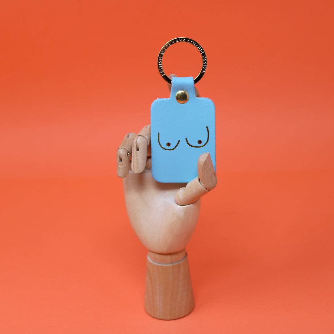 Boobs Key Fob: Black