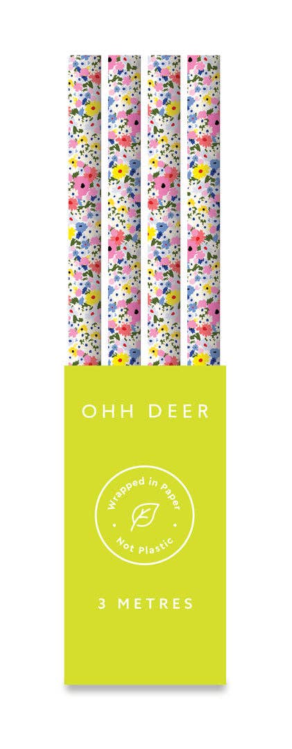 Floral Repeat Roll Wrap (12402)