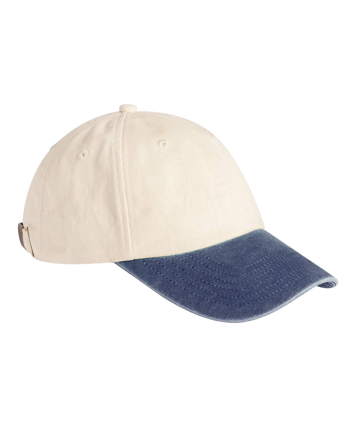 I could be meaner Embroidered Contrast Vintage Cap: Vintage brown