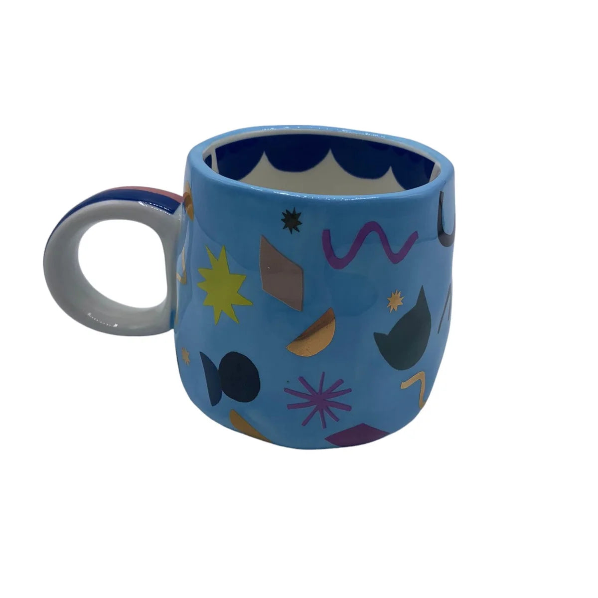 Small Talk ‘I Work Hard’ Cat Cup