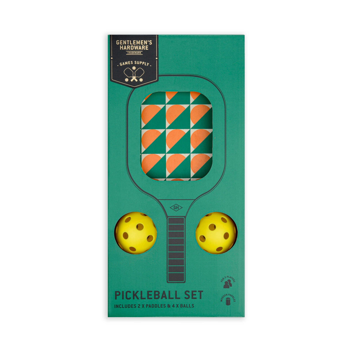 Gentlemen&#39;s Hardware Pickle Ball Set