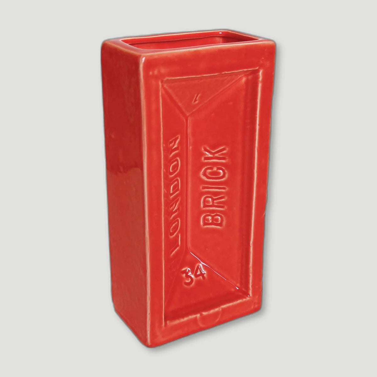 London Brick Vase (Orange)