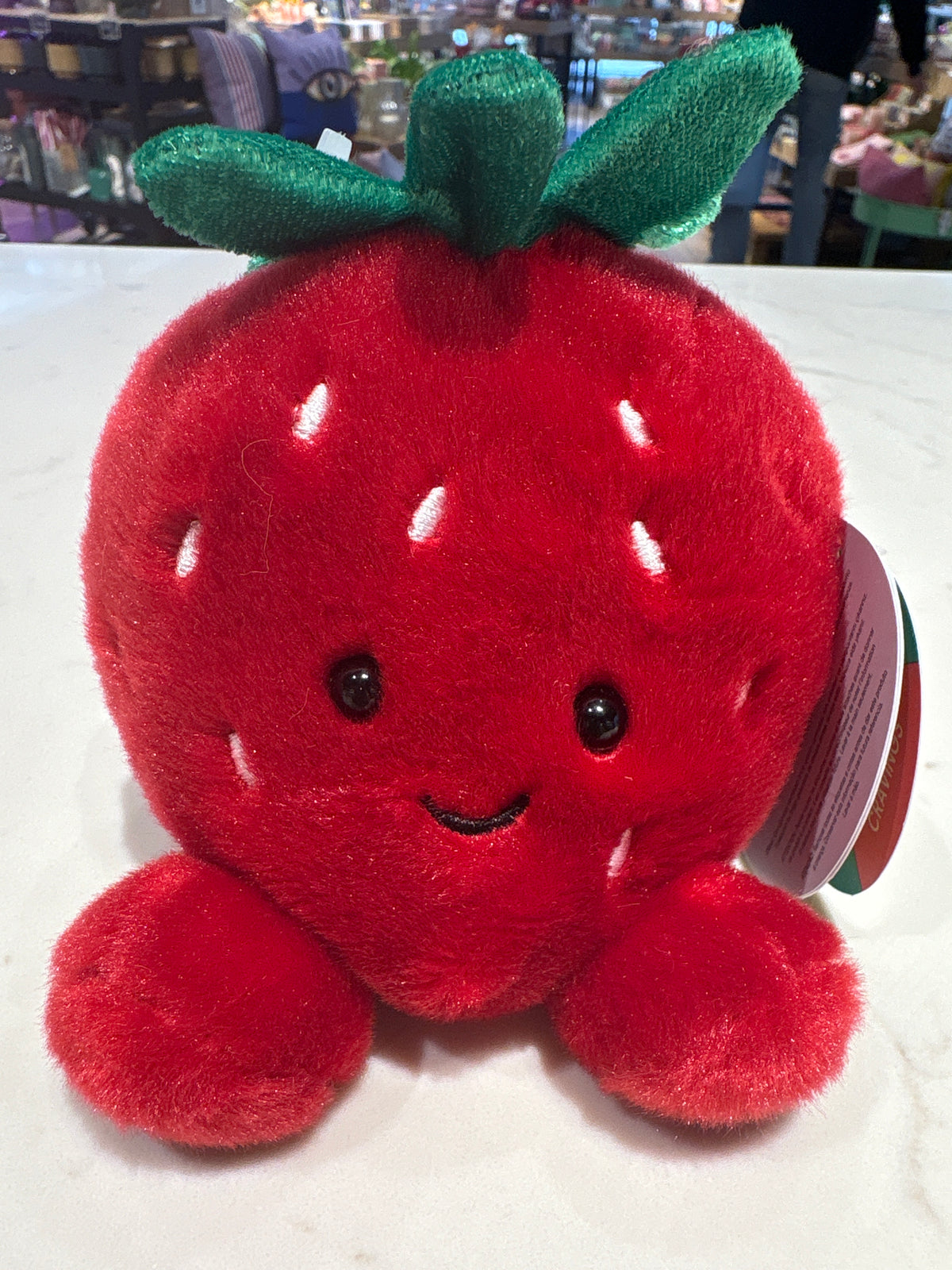Palm Pal Juicy Strawberry 5 Inch Plush Toy