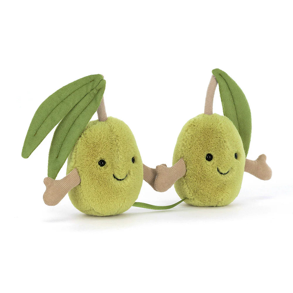 Jellycat Amuseables Pair Of Olives (14cm)