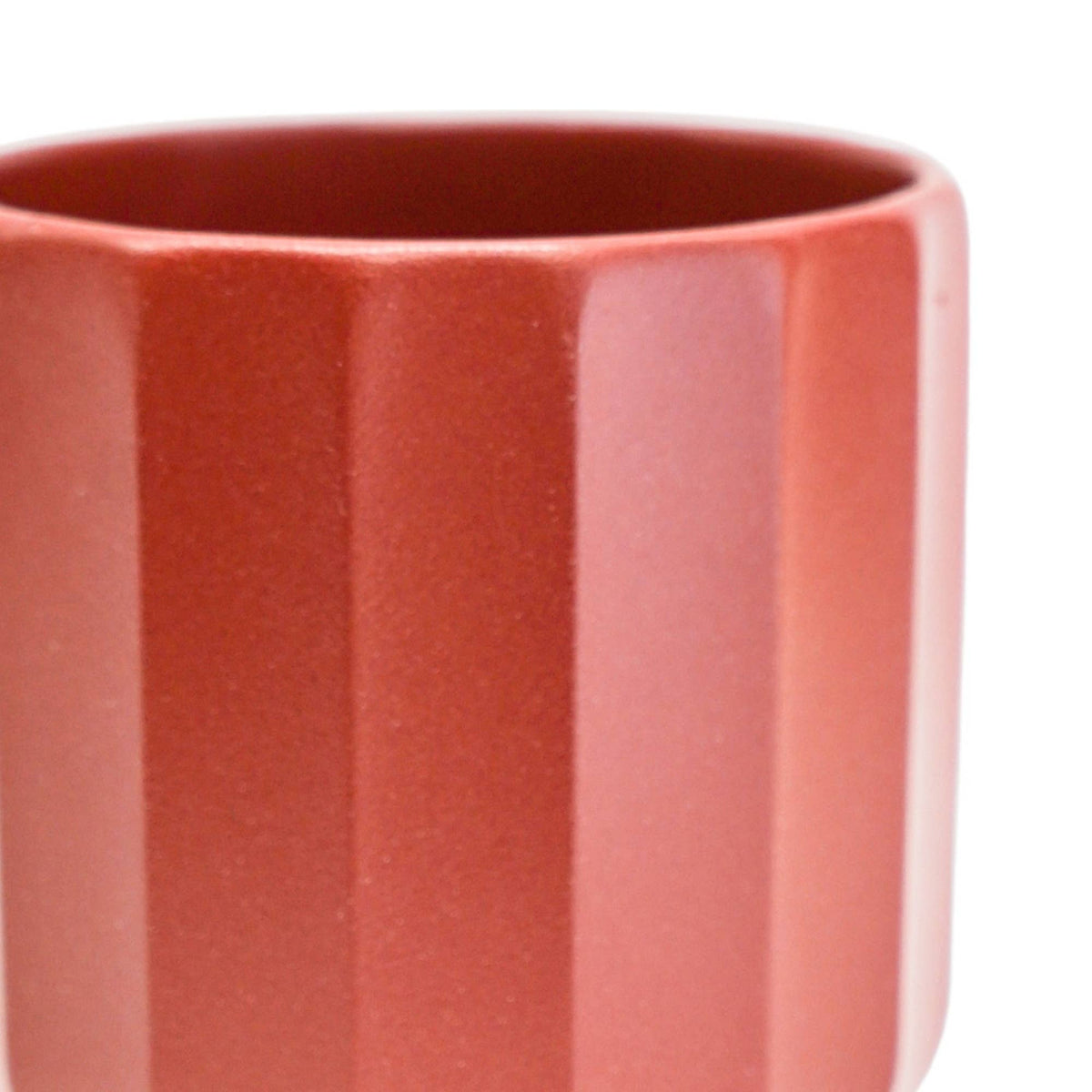 Positano Geo Planter: Ivory/ Off-white / 11 cm