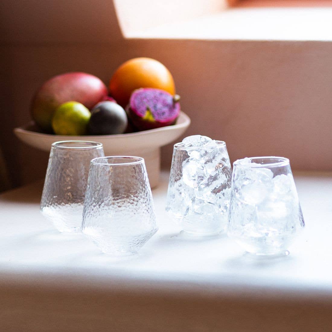 Water Glass Claude | Wine Glass | 400ML | clear: Glass