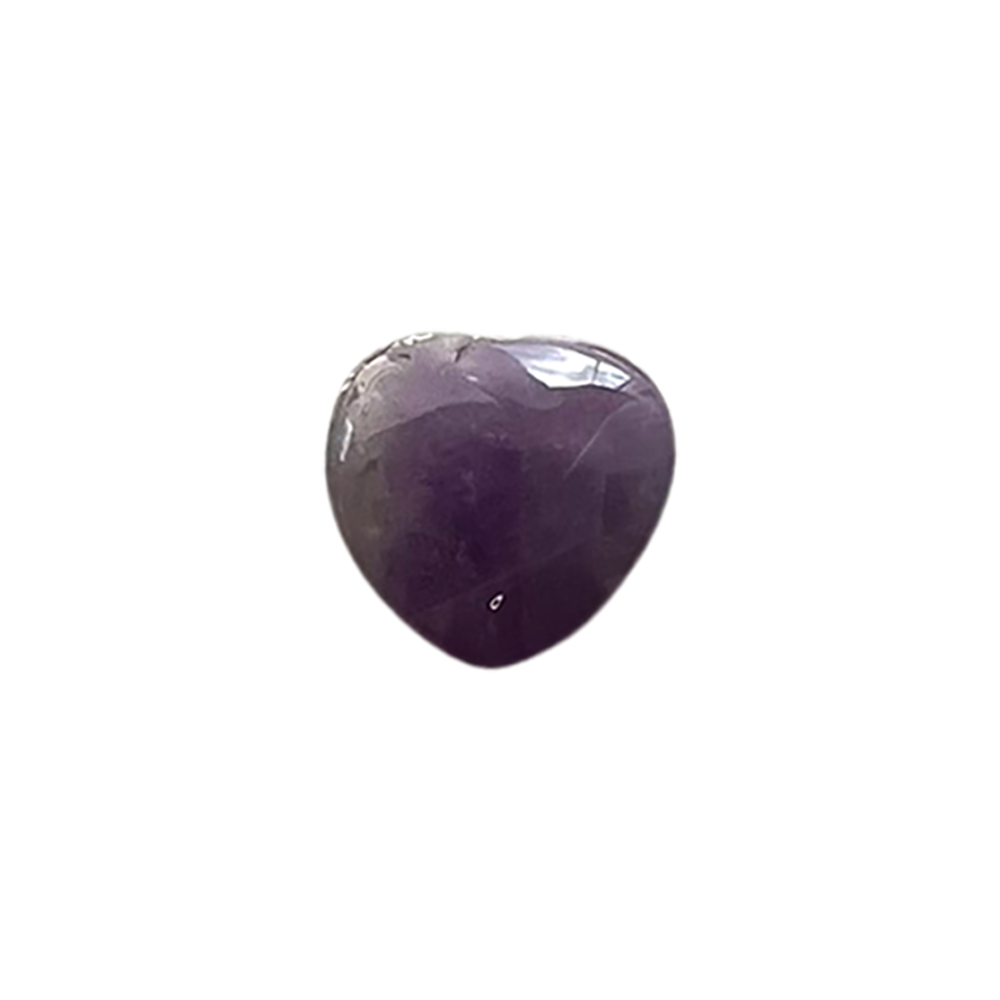 Mini Crystal Heart, 2cm: Amethyst