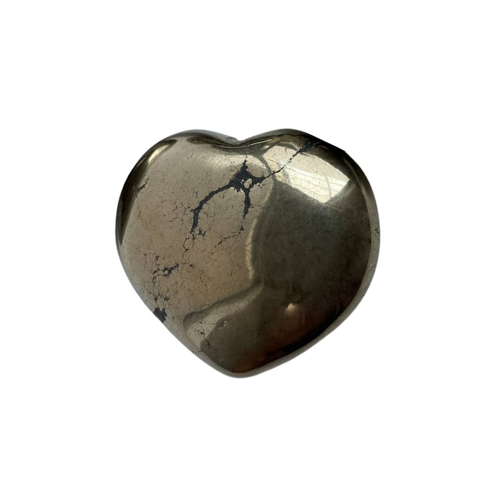 Small Crystal Heart, 3cm: Clear Quartz