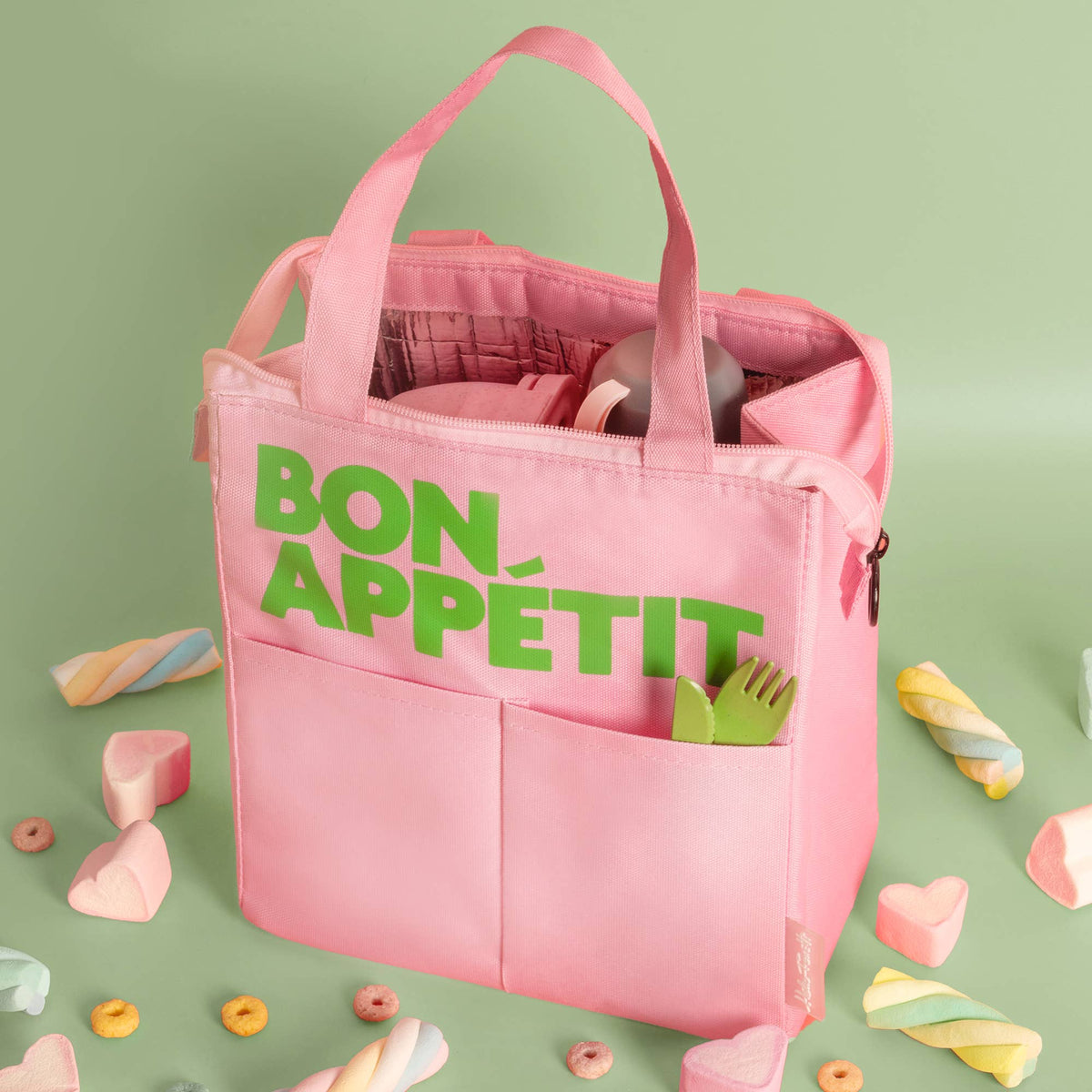 Helio Ferretti Bon Appetit Lunch Bag - Pink: Pink