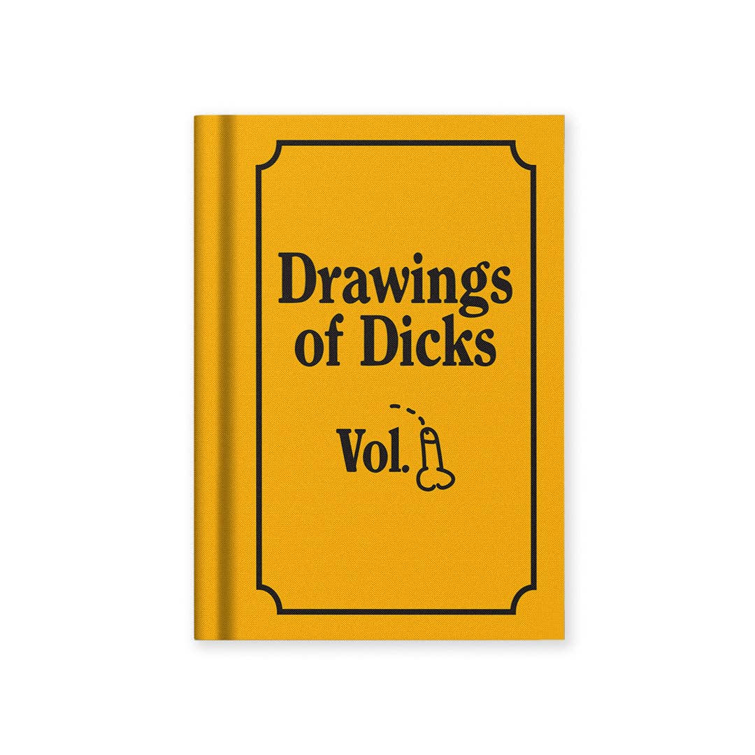 Drawings of Dicks A7 Fabric Hardback Notebook (13267)