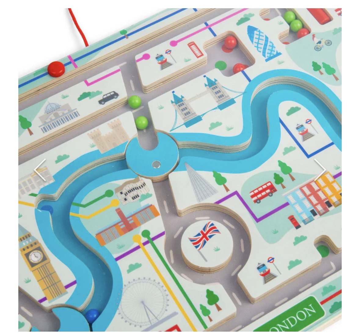 London Maze Puzzle