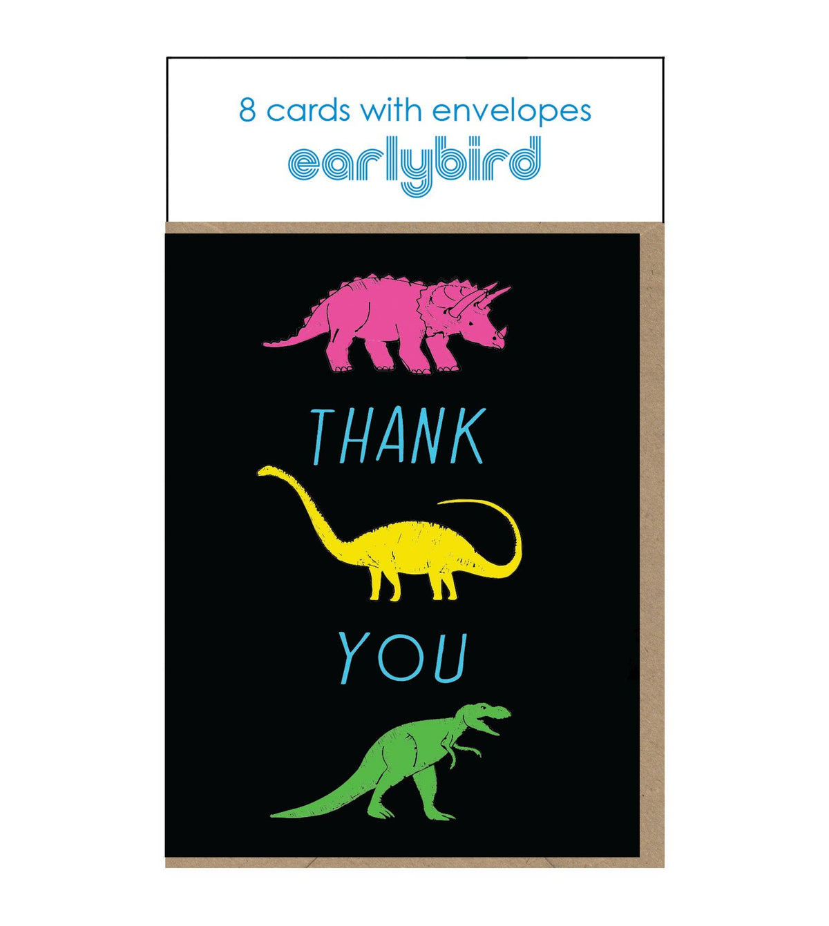 TP79 Neon Dinos Thank You Pack