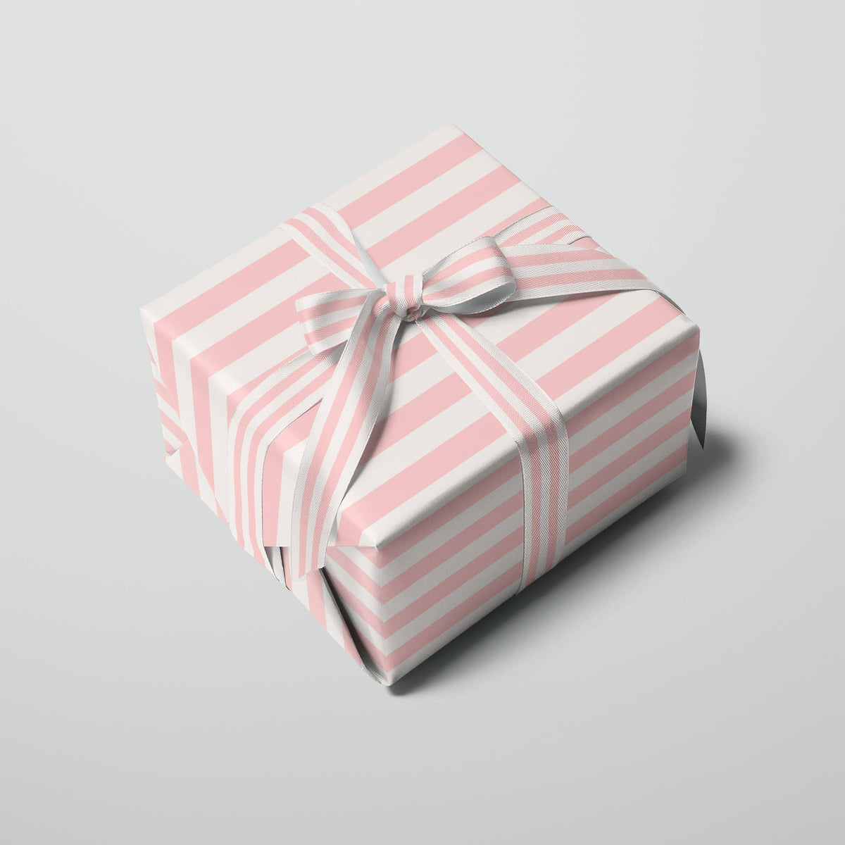 Soft pink Stripe Gift Wrap | Wrapping Paper | Craft Paper