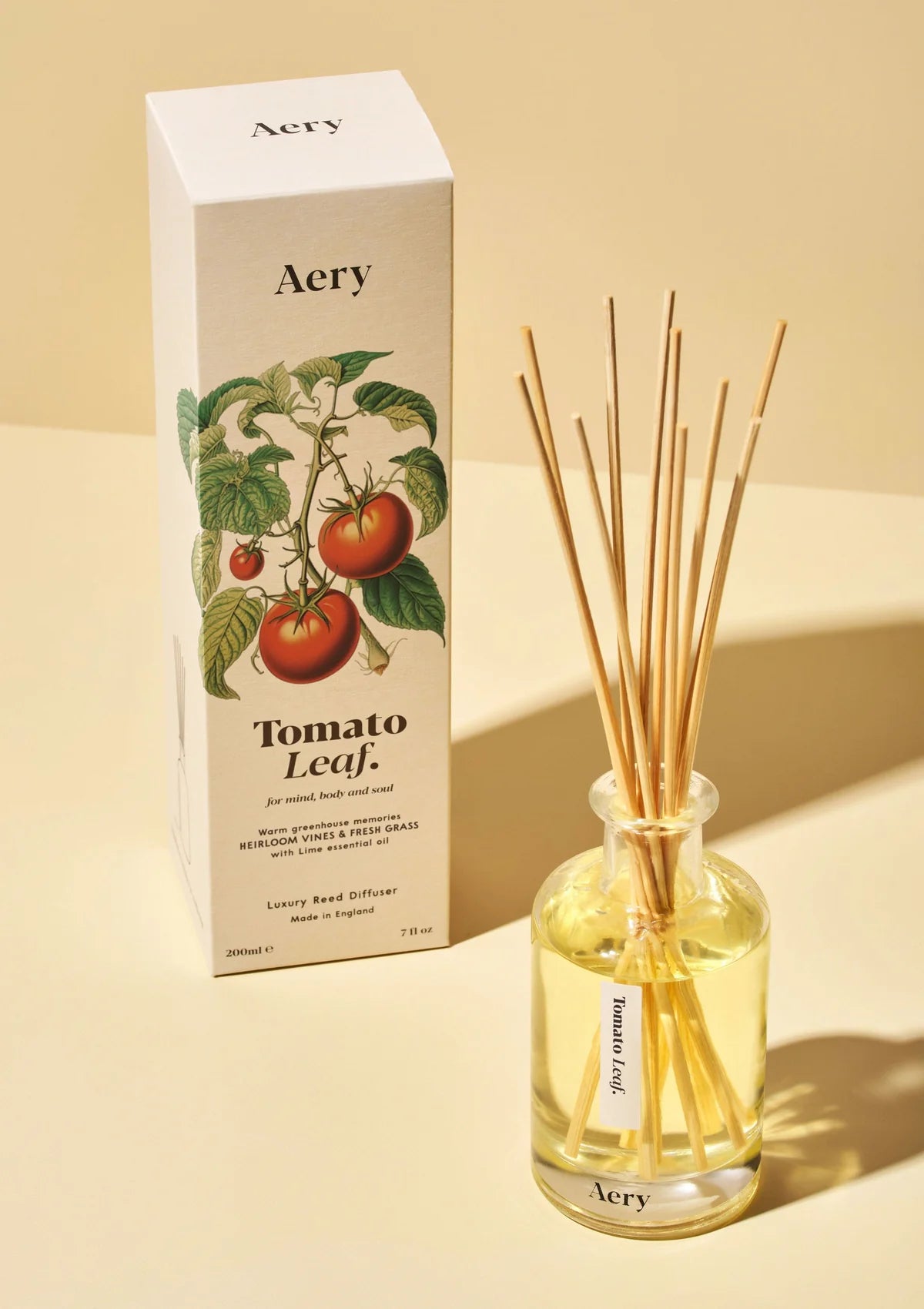 Botanical Tomato Leaf Reed Diffuser