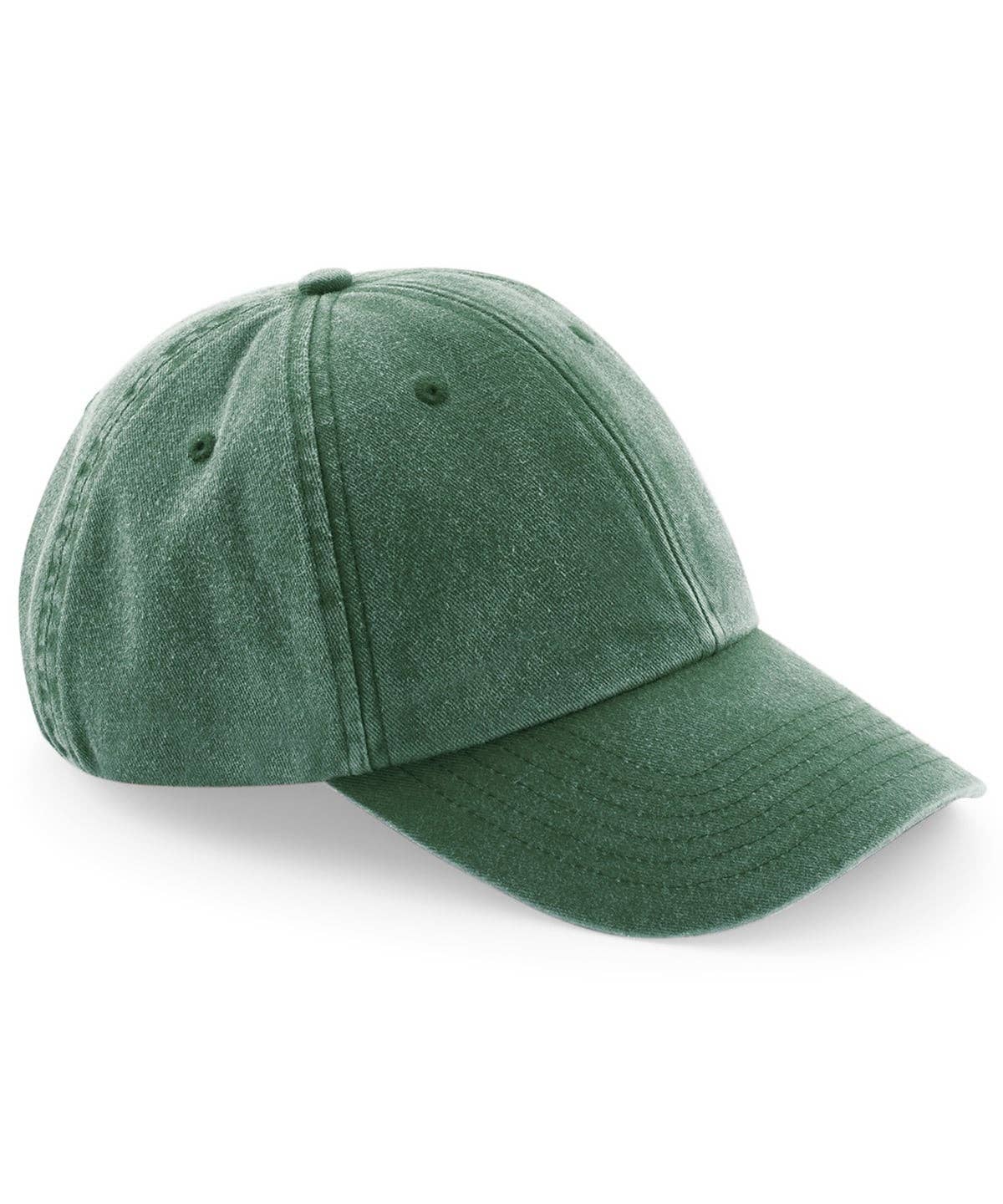 Fancy a pint? Embroidered Vintage Cap: Vintage Black