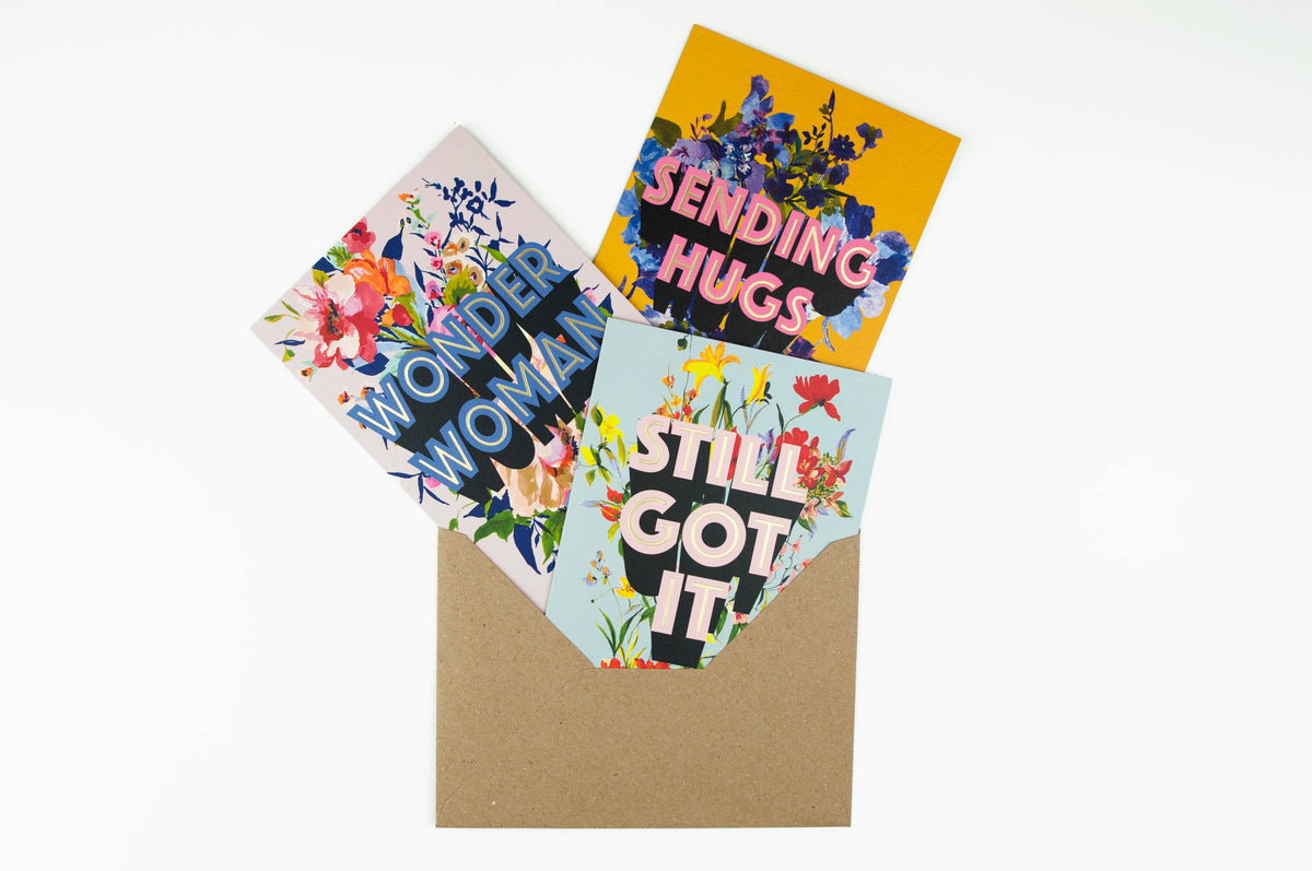Sending Hugs Greeting Card