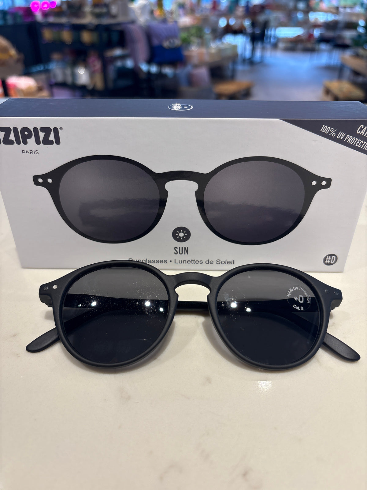 #D SUNGLASSES Black