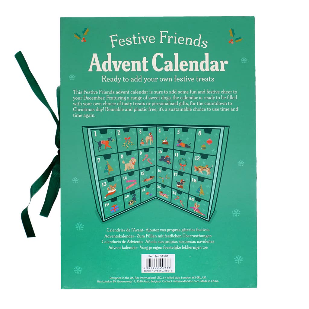 Fill your own advent calendar - Festive Friends