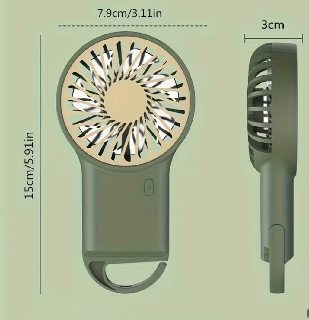 Portable Mini Fan - USB Rechargeable