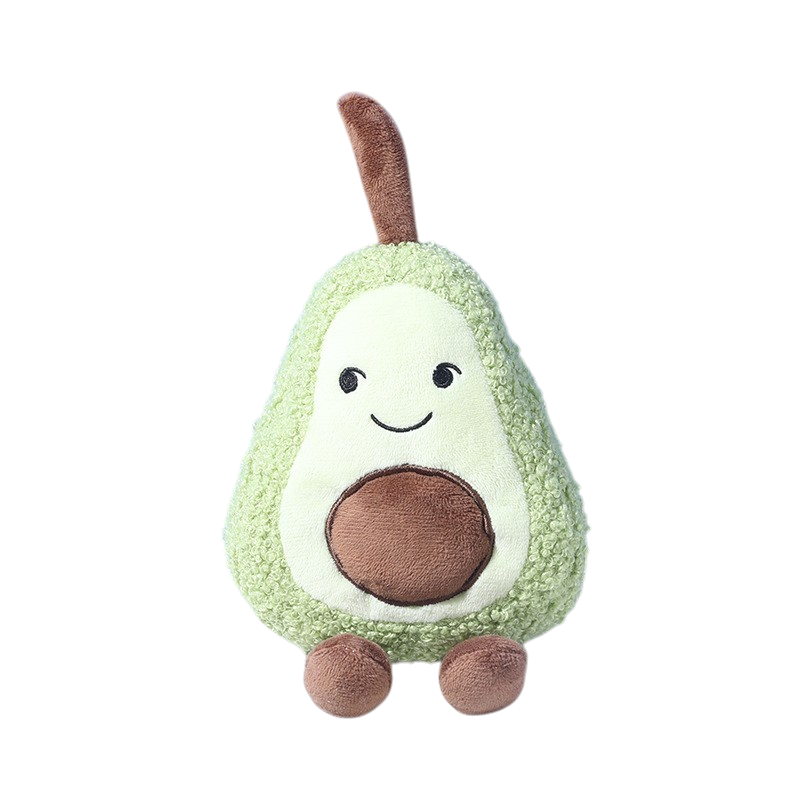 Cute Fruit Plush Dog Toy – Squeaky Chew Toy: Banana