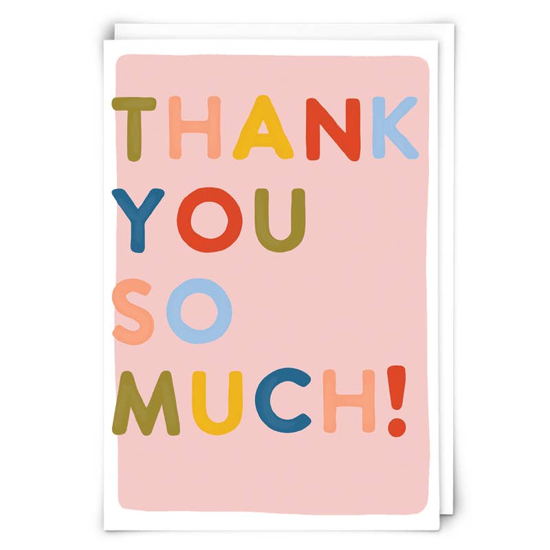 So Much Greetings Card