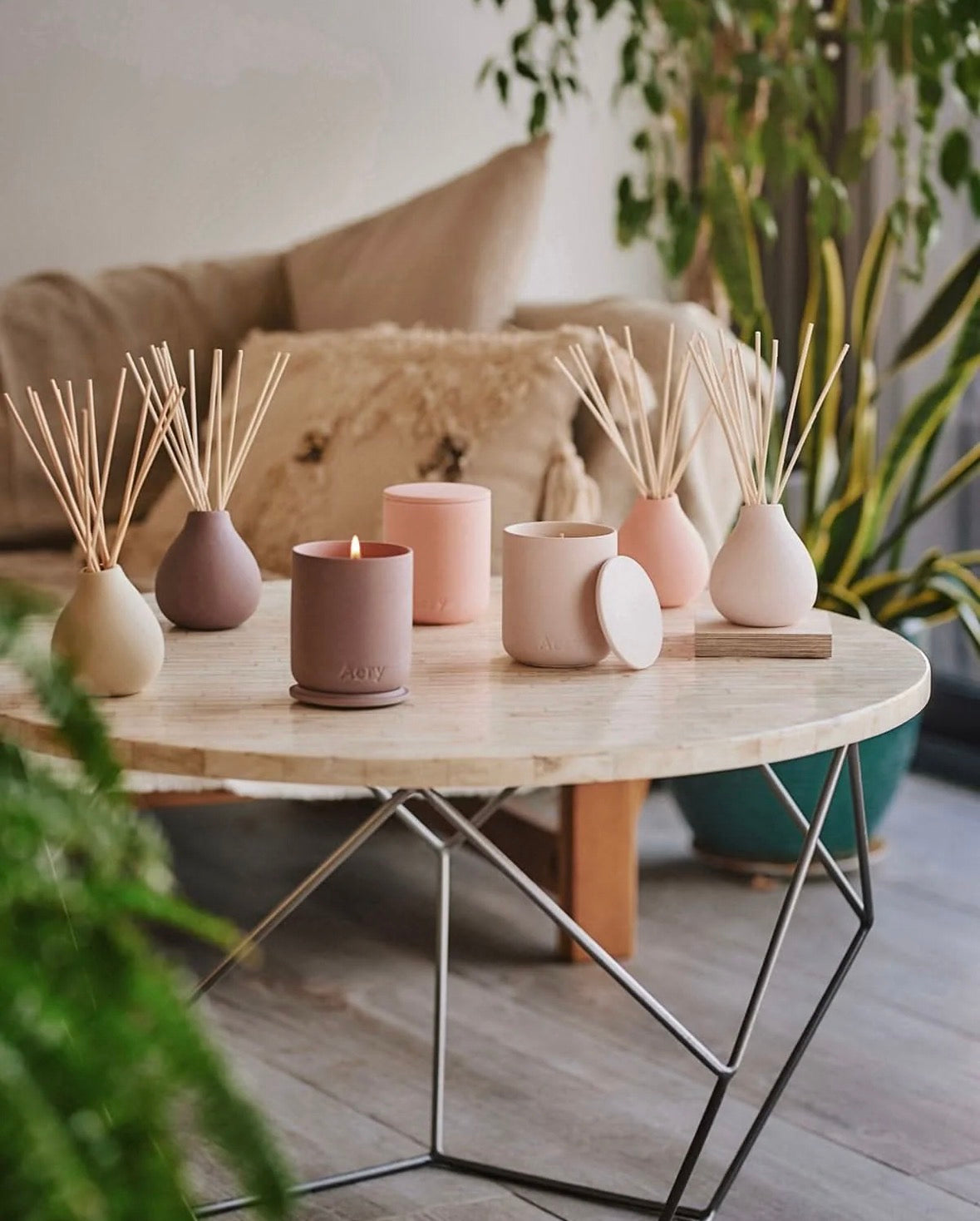 Fernweh Moroccan Rose Scented Candle