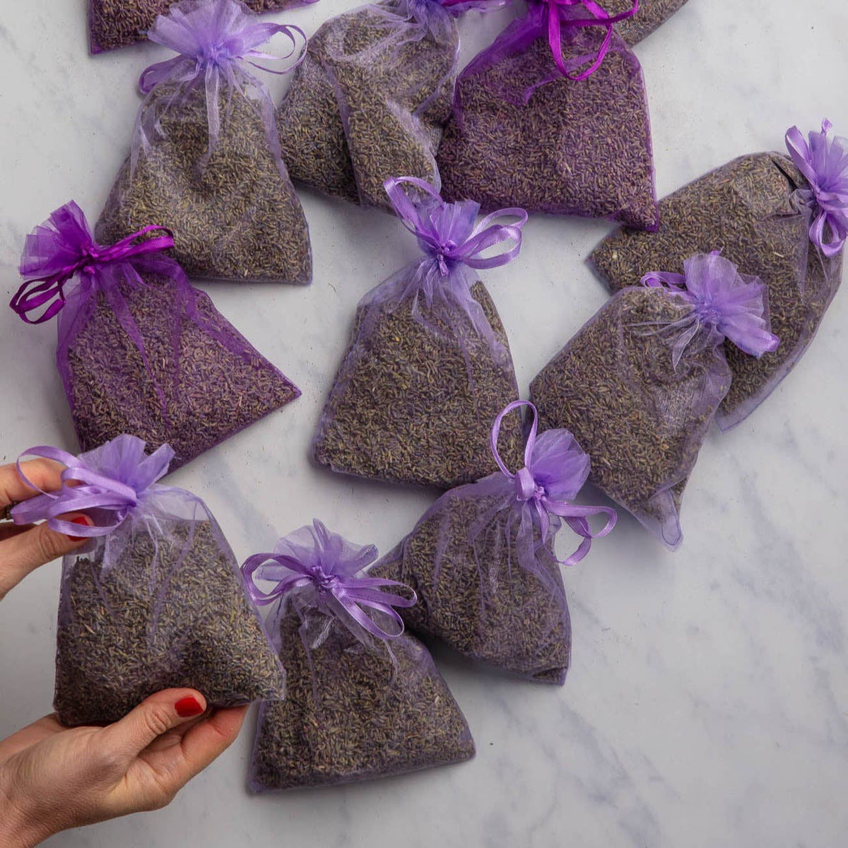 Organza Lavender Bag: Large